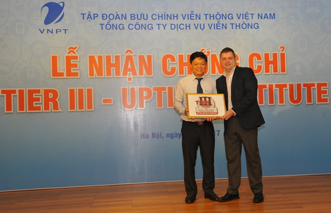 Trung tâm dữ liệu của VNPT sở hữu chứng chỉ danh giá Uptime Tier III