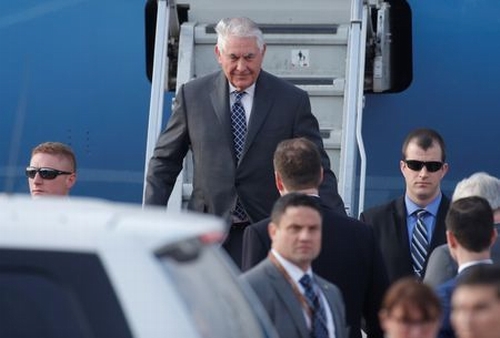 Ngoại trưởng Tillerson đang có chuyến thăm đến Nga