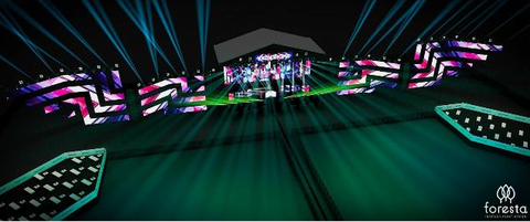 Sân khấu dự kiến cho show diễn Hardwell by Vinaphone