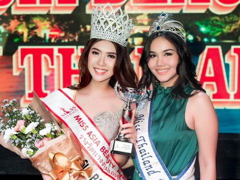 'Hoa khôi Phú Yên' Tường Linh đăng quang Hoa hậu Sắc đẹp Châu Á 2017