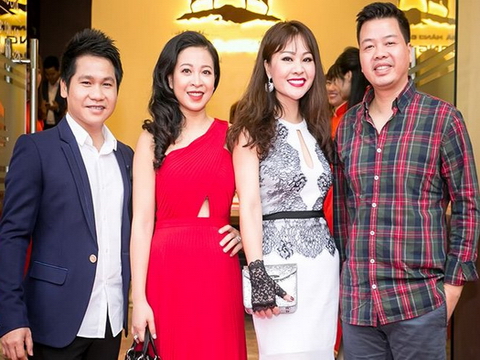 'Đọ' nhan sắc vợ Trọng Tấn, Đăng Dương, Việt Hoàn