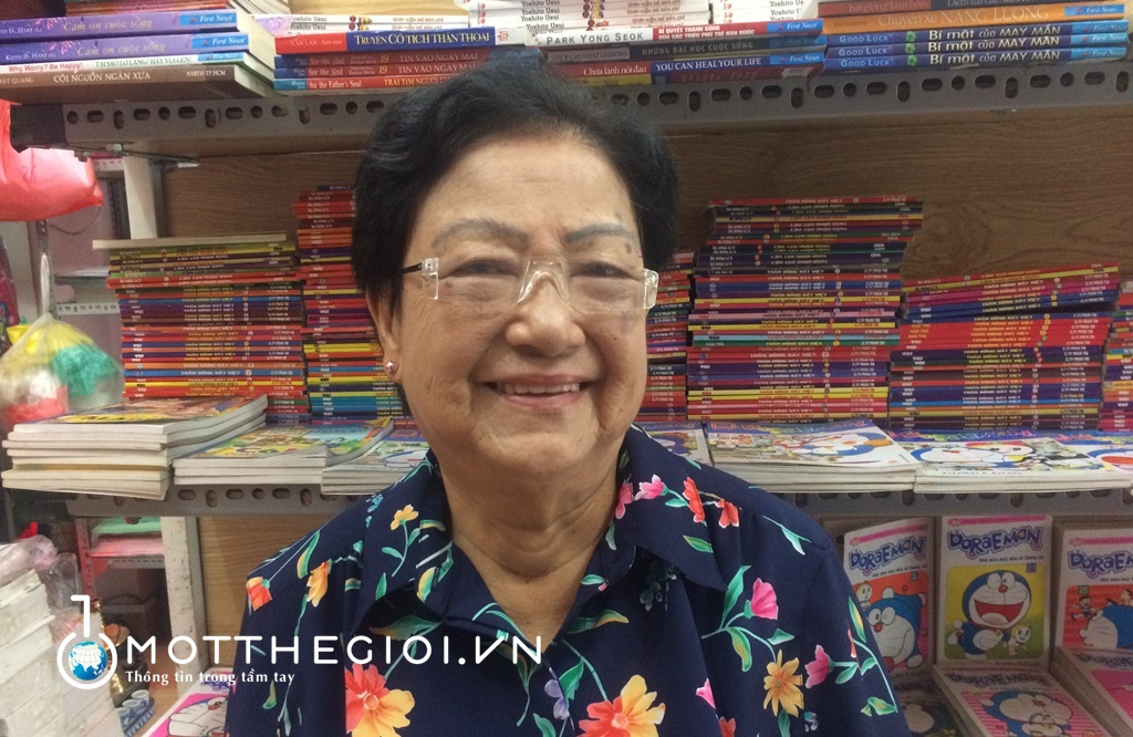 Bà Kha Thị Đàng tại nhà riêng