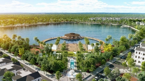 Vinhomes Riverside - The Harmony sở những diện tích xanh 