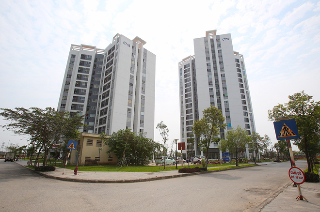 Tòa nhà TC15 và TC16, khu đô thị mới Tứ Hiệp (Thanh Trì- Hà Nội)