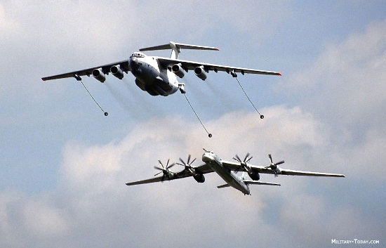 Tu-95 là loại máy bay ném bom chiến lược động cơ cánh quạt do Cục Thiết kế Tupolev nghiên cứu thiết kế từ những năm 1950, trang bị cho không quân Liên Xô.