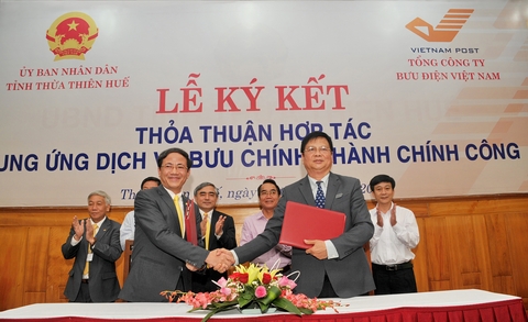 Thừa Thiên Huế cung ứng dịch hành chính công qua Bưu điện
