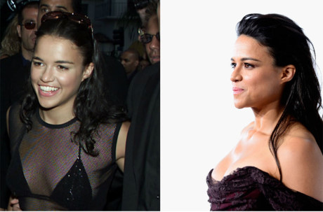 Sau khi tham gia tập 1 The Fast and The Furious, Michelle Rodriguez đã nghỉ 8 năm rồi mới quay trở lại với serie phim đình đám này. Trong thời gian đó cô tham gia một loạt phim như Lost, Avatar, Resident Evil và tự nhận mình là người lưỡng tính. (Ảnh: Getty Images)