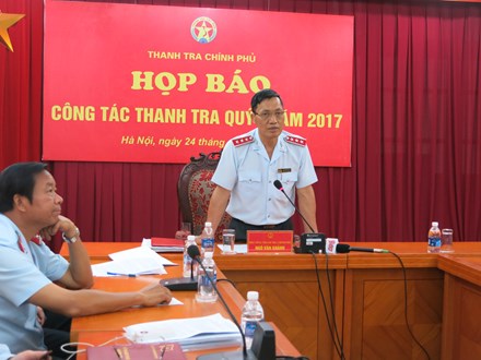 Lãnh đạo Thanh tra Chính phủ nói gì về vụ Đồng Tâm?
