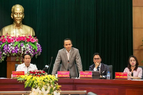 Ông Trịnh Văn Quyết, Chủ tịch Hội đồng quản trị Tập đoàn FLC bày tỏ ấn tượng về tiềm năng du lịch của thành phố; đồng thời đề nghị thành phố, sau khi Đồ án thông qua, nhanh chóng GPMB tạo điều kiện để Tập đoàn thực hiện dự án. Tập đoàn cam kết với thành phố nếu có mặt bằng sẽ thi công ngay lập tức.