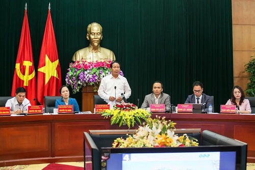 Bí thư Thành ủy Lê Văn Thành.