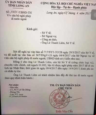 Nguyên giám đốc Sở Y tế Long An bị cấm xuất cảnh - ảnh 2