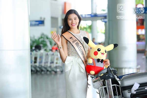 Sau bao cố gắng, cô đã có được danh hiệu cao tại đấu trường sắc đẹp quốc tế.