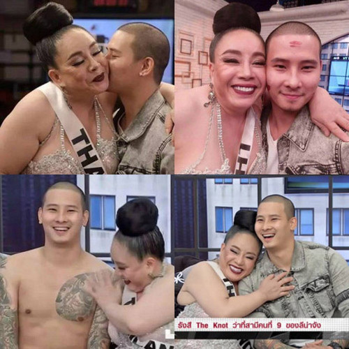 Trước đó, Leena tình tứ với Rangsee Saransiriborriruk trên sóng truyền hình và khẳng định chàng trai 24 tuổi này là người chồng thứ 9 của bà.
