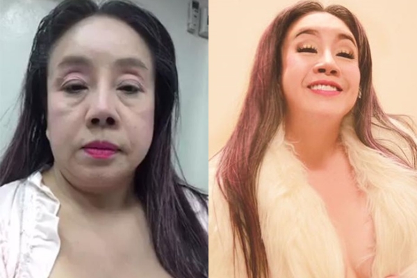 Nhan sắc thực sự của Leena khiến không ít người cũng phải ngã ngửa.