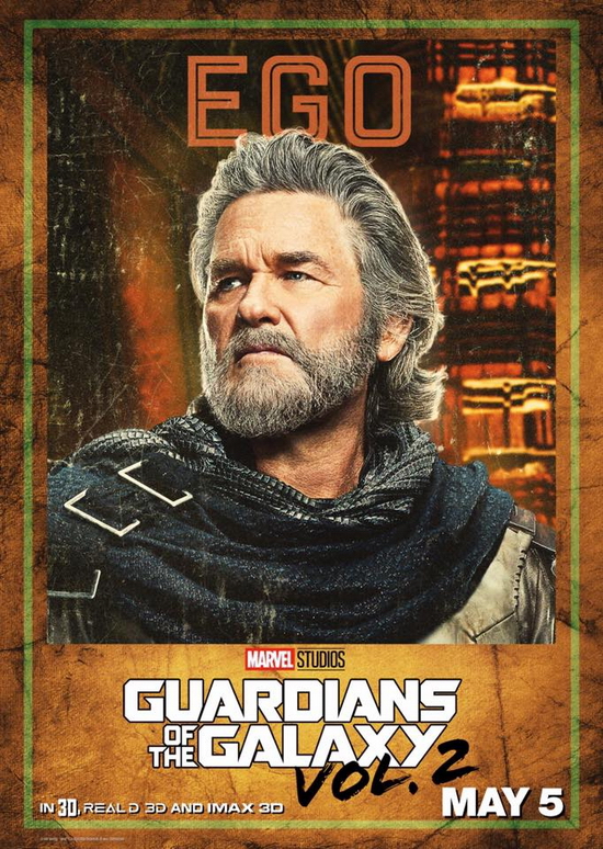 2. Những gương mặt mới  Cha của Star-Lord, Ego (Kurt Rusell), xuất hiện và hé lộ nhiều tình tiết bất ngờ về quá khứ của Star - Lord