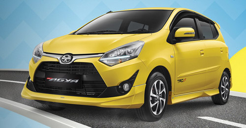 Xe giá rẻ Agya chỉ 224 triệu đồng