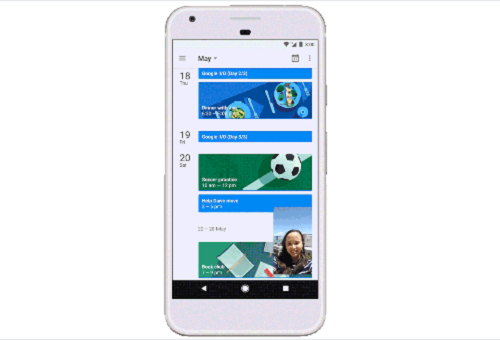 Hình trong hình (Picture in picture – PIP): Giả sử như bạn đang xem một video trên YouTube và đột nhiên nhớ một việc cần làm. Thông thường, bạn phải thoát ra khỏi video và mở Google Keep hoặc ứng dụng ghi chú của mình để xem lại thông tin. Trong Android O, bạn chỉ cần nhấn nút Home và video thu nhỏ lại thành một cửa sổ có thể di chuyển. Clip tiếp tục chơi trong khi bạn mở Keep để viết, xem ghi chú của mình, hoặc làm bất cứ điều gì khác trên điện thoại. Bạn có thể mở lại video trên YouTube hoặc vuốt hình thu nhỏ khi hoàn tất.