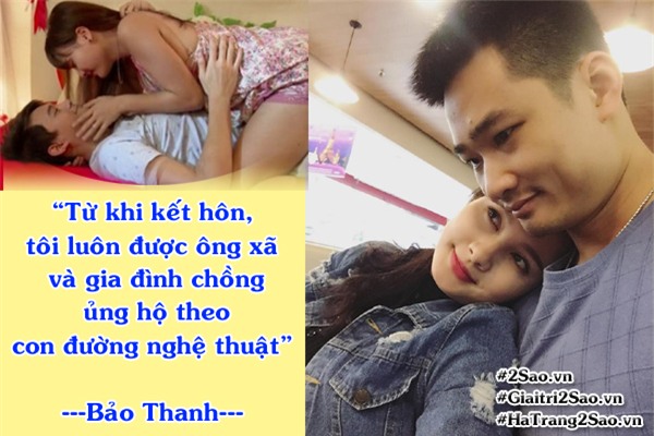 Sau những lời hào hứng bộc bạch về cuộc sống và mối quan hệ tốt đẹp trong tổ ấm gia đình, Bảo Thanh hồi đáp mọi thắc mắc xoay quanh cái kết của bộ phim Sống chung với mẹ chồng. Nữ diễn viên chính khẳng định: 