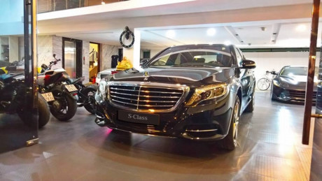 Chiêm ngưỡng xe Mercedes-Benz S400L vừa tậu của Cường Đô La