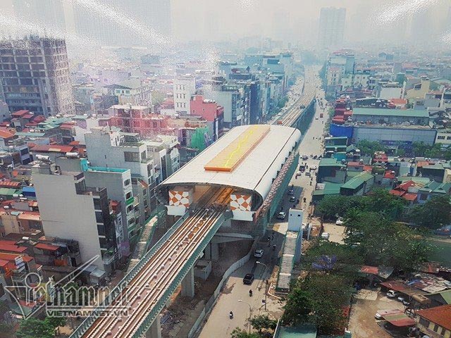 Ga La Khê nhìn từ trên cao