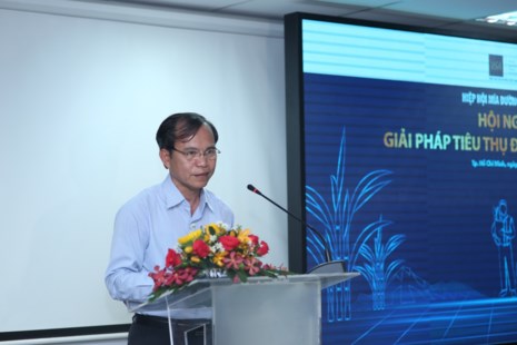 Ông Phạm Quốc Doanh, chủ tịch VSSA cho biết đầu ra tiêu thụ giảm mạnh khiến tồn kho trong nước hơn 700 ngàn tấn đường.