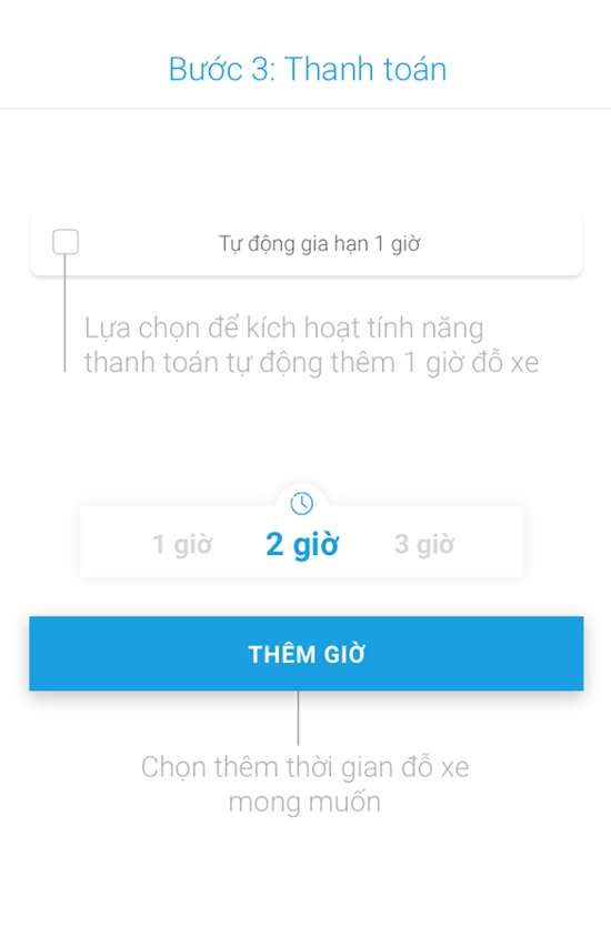 tìm chỗ đỗ xe