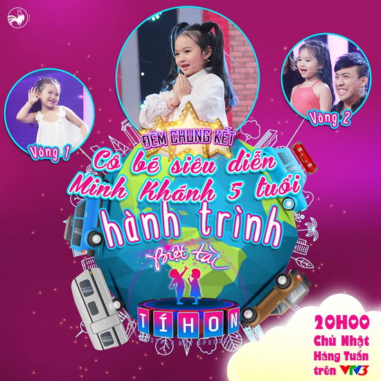 Cô bé 5 tuổi Minh Khánh diễn Em là bà nội của anh, hát hit Khắc Việt siêu đáng yêu  Từng “gây bão” khi hát chế lời hit Hari Won và Trịnh Thăng Bình, đến với đêm chung kết, Minh Khánh đem đến một vở kịch vui nhộn và hài hước. Lấy ý tưởng từ bộ phim “gây sốt” Em là bà nội của anh được Việt hoá gần đây. Vở kịch có sự trợ diễn của nữ diễn viên Phi Phụng trong vai bà nội. Phi Phụng mong ước mình trẻ lại để được tự do nhún nhảy như cháu gái. Trong giấc mơ, Phi Phụng trẻ lại thành cô bé Minh Khánh xinh xắn, đáng yêu. Trong thân hình bé nhỏ nhưng lại có tính cách “bà cụ non”, những lời thoại “bá đạo” của thí sinh nhí khiến Cẩm Ly trầm trồ, còn Trấn Thành thì “rụng rời tay chân”.