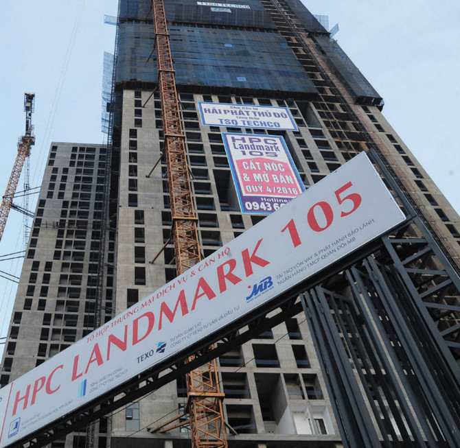 Tòa CT2 – 105 dự án Usilk City  sau khi về tay Hải Phát Thủ đô, đã thoát cảnh 
