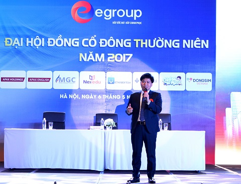 Egroup sẽ phát triển hệ sinh thái giáo dục ứng dụng công nghệ cao