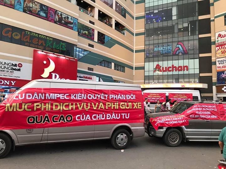 Cư dân Mipec Long Biên phản đối chủ đầu tư thu phí cao