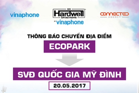 Sự kiện &quot;Hardwell by VinaPhone&quot; sẽ diễn ra tại sân Mỹ Đình