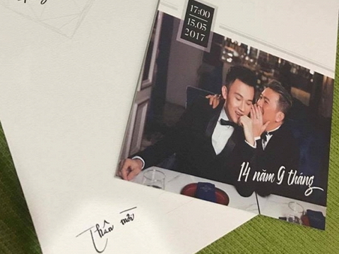 Dấy lên tin đồn Đàm Vĩnh Hưng và Dương Triệu Vũ tổ chức đám cưới vào ngày 15/5 tới