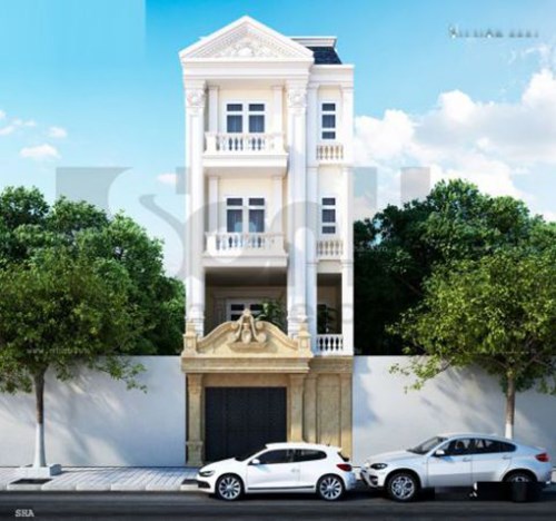 Những mẫu nhà ống giả biệt thự siêu đẹp