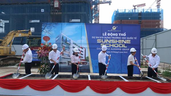 Lễ động thổ dự án Sunshine School của Tập đoàn Sunshine Group.