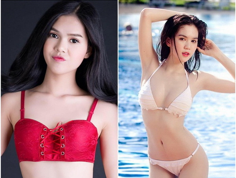 Dự thi Hoa hậu Hoàn vũ Việt Nam 2017, bản sao Ngọc Trinh gây xôn xao vì quá giống