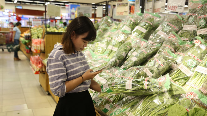 Kiểm tra thực trạng tem truy xuất nguồn gốc rau củ quả