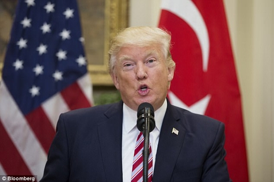 Tổng thống Trump thể hiện một lập trường cứng rắn với Triều Tiên