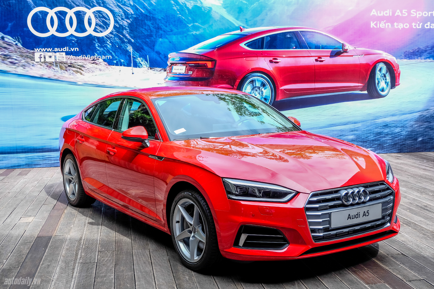 Phiên bản Audi A5 Sportback chính thức trình làng