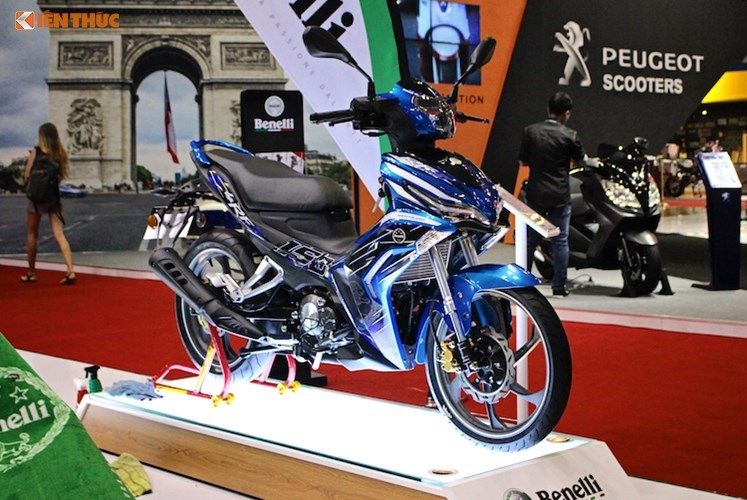 Cuối cùng là một mẫu xe hoàn toàn mới mang thương hiệu Benelli của Ý được mua lại bởi Trung Quốc là Benelli RFS 150i. Đây được xem là đối thủ trực tiếp của hai mẫu xe thương hiệu Nhật Bản - Yamaha Exciter 150 và Honda Winner 150, bởi tổng thể thiết kế của mẫu xe này cũng không khác gì so với hai đối thủ.