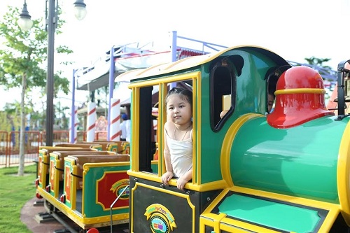 Chắc chắn khi đến đây vui chơi, các em nhỏ sẽ bị cuốn hút vào không gian tại đây.