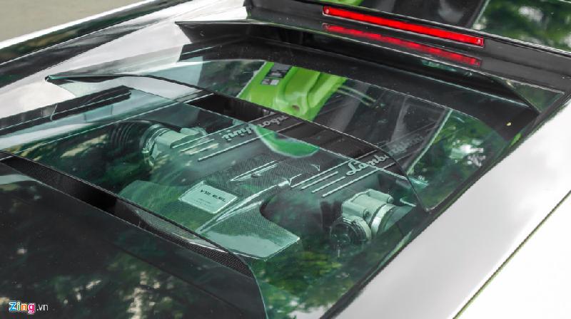 Lamborghini Murcielago LP640 xanh com doc nhat VN doi mau hinh anh 8