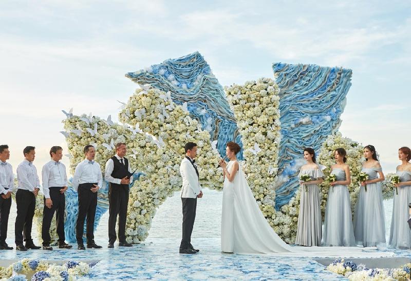 Lễ cưới sao nữ hạng B thu hút nhờ Lưu Diệc Phi và dàn phù dâu hình ảnh 1 Le cuoi sao nu hang B thu hut nho Luu Diec Phi va dan phu dau hinh anh 1
