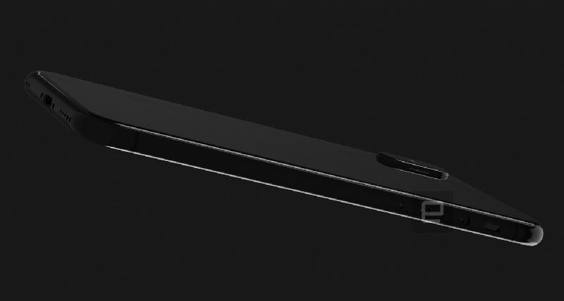 Về màn hình của iPhone 8, có vẻ như bộ phận cảm ứng Touch ID được đặt ở cuối màn hình, nhìn khá giống nút Home vật lý và có vẻ là bộ phận này được làm hoàn toàn bằng kính.