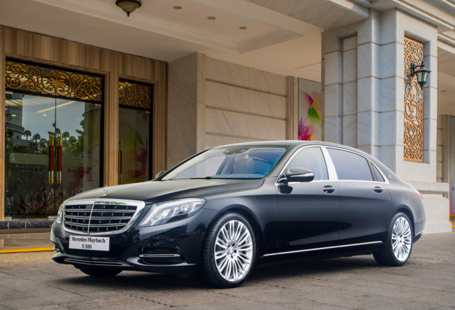 S500 Maybach có giá gần 11 tỷ tại Việt Nam. 