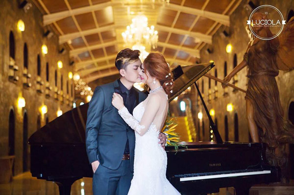 Dù hơn bạn trai 8 tuổi nhưng Lâm Chi Khanh hạnh phúc với lựa chọn của mình.