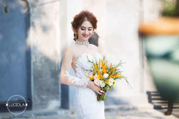 Chia sẻ về bạn trai, Lâm Khánh Chi cho biết: ‘Anh ấy là người ít nói, kiệm lời, không hoa hòe nhưng cũng từng khen Khánh Chi rất nhiều’.