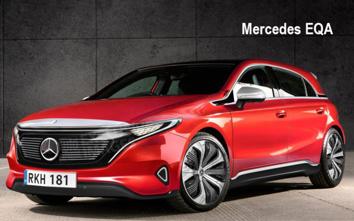 Những mẫu xe tốt nhất của tương lai hình ảnh 4 Tại triển lãm ôtô Paris 2016, Mercedes đã giới thiệu sản phẩm chạy điện EQ và dự định ra mắt các phiên bản tiếp theo cho đến năm 2025. Mercedes EQA thuộc dòng A-Class với nắp điện được thiết kế để cạnh tranh với đối thủ Volkswagen E-Golf với quãng đường di chuyển 500km cho một lần sạc. Xe dự kiến ra mắt năm 2019 với mức giá 40.000 bảng.