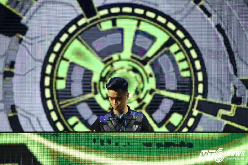Đại diện nổi tiếng của Việt Nam trong chương trình là DJ Slim V. (Ảnh: Tùng Đinh)