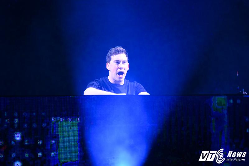 Hardwell, DJ top 3 thế giới hiện nay. (Ảnh: Tùng Đinh)