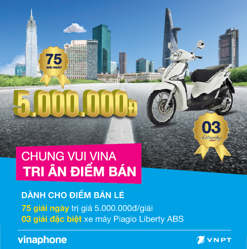 Chương trình tri ân điểm bán “Chung vui Vina – Tri ân Điểm bán”
